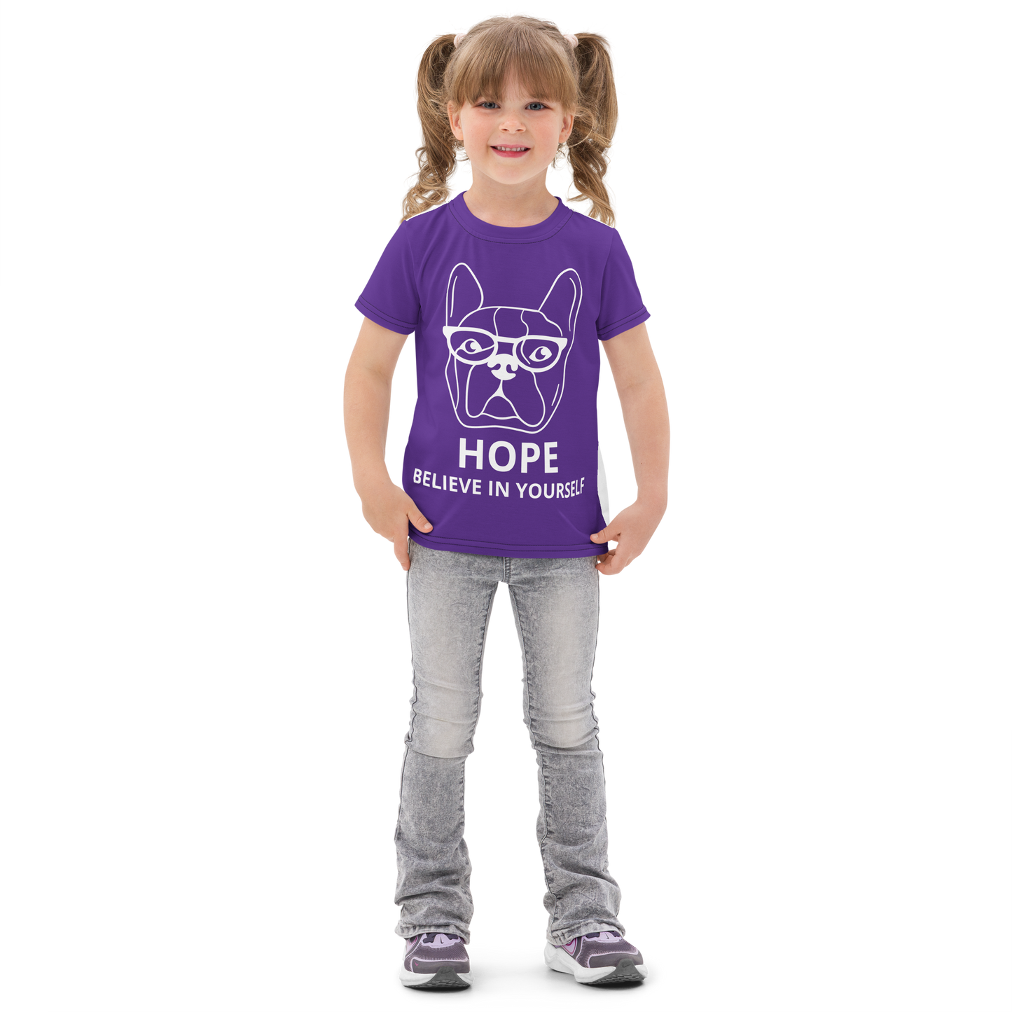 Kids cotton crew neck t-shirt