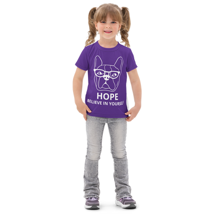 Kids cotton crew neck t-shirt