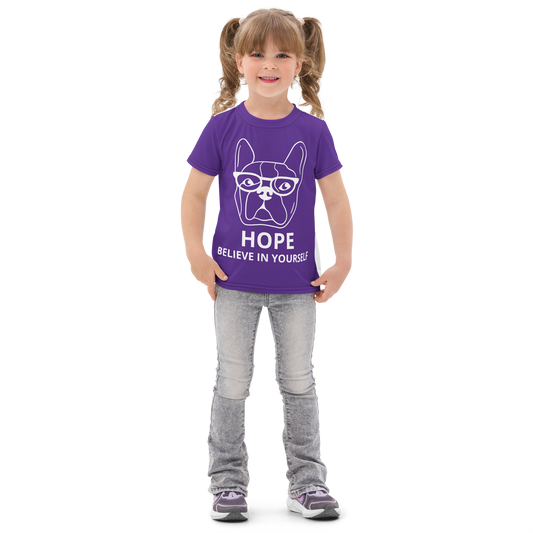 Kids cotton crew neck t-shirt