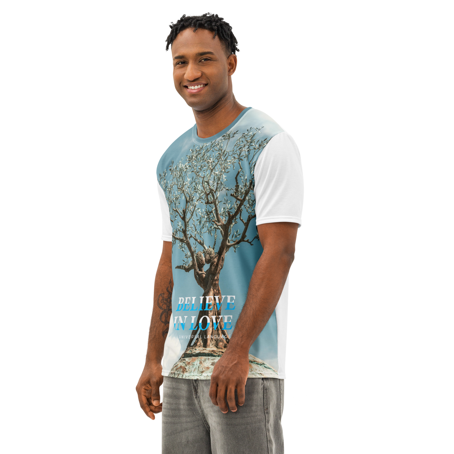 Men’s cotton crew neck t-shirt
