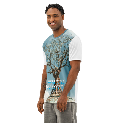 Men’s cotton crew neck t-shirt