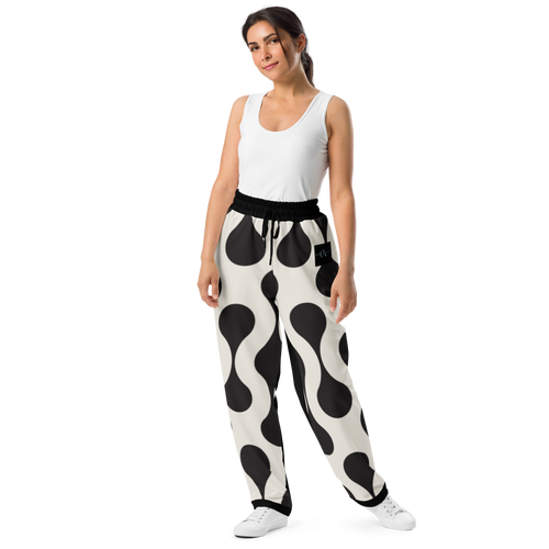 Wide-leg joggers