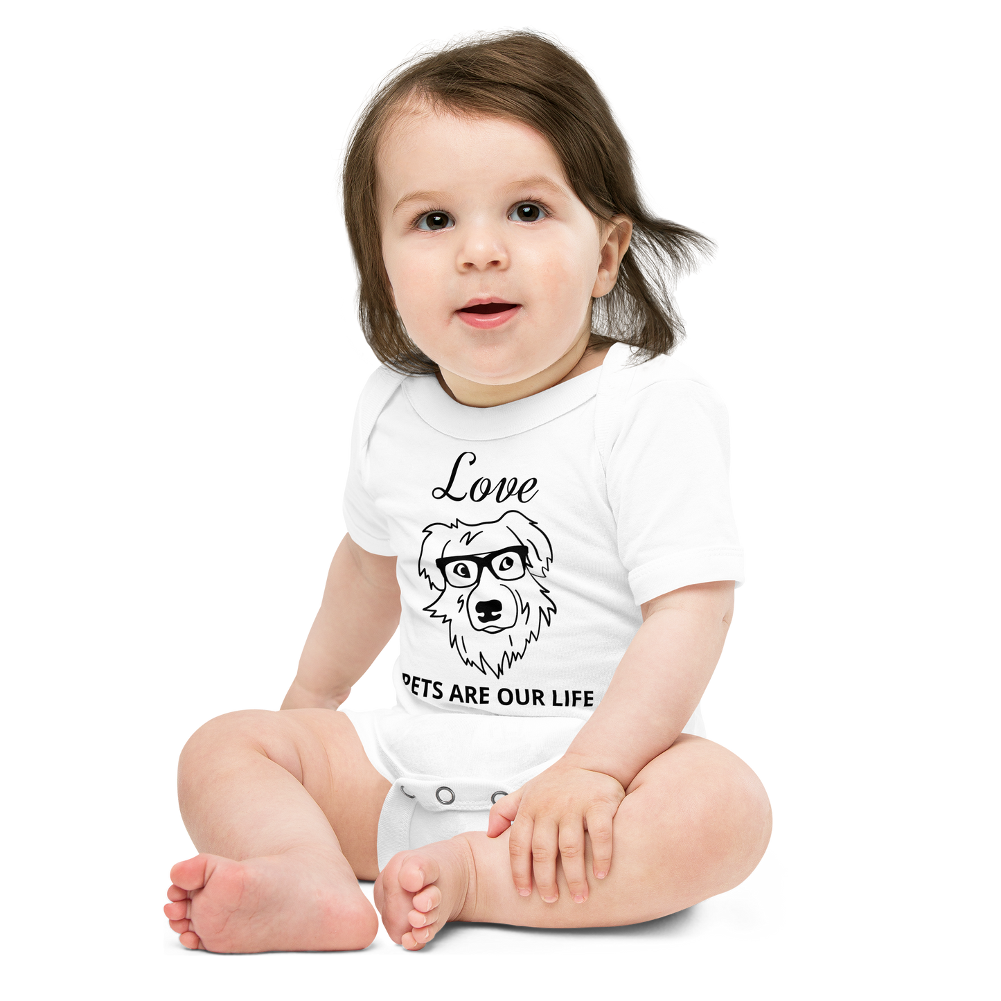 Baby short sleeve one piece